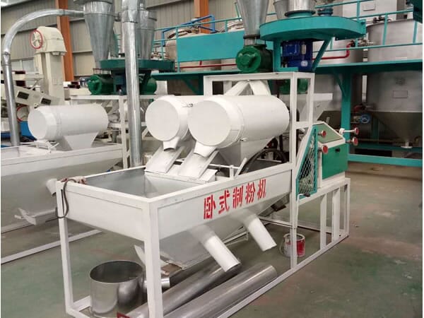 small flour grinding machine