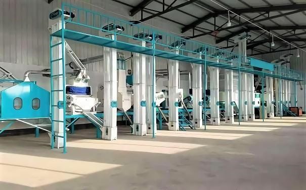 40-50T/D automatic rice mill plant