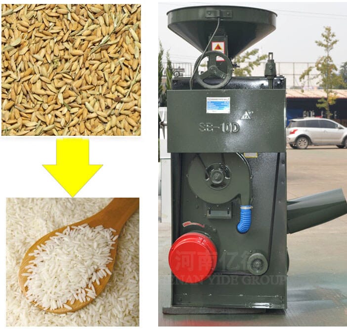 SB series mini rice mill